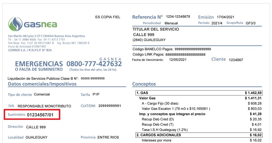 Imagen de Factura